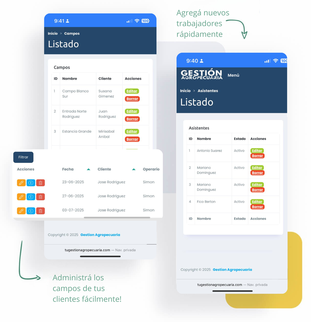 App móvil